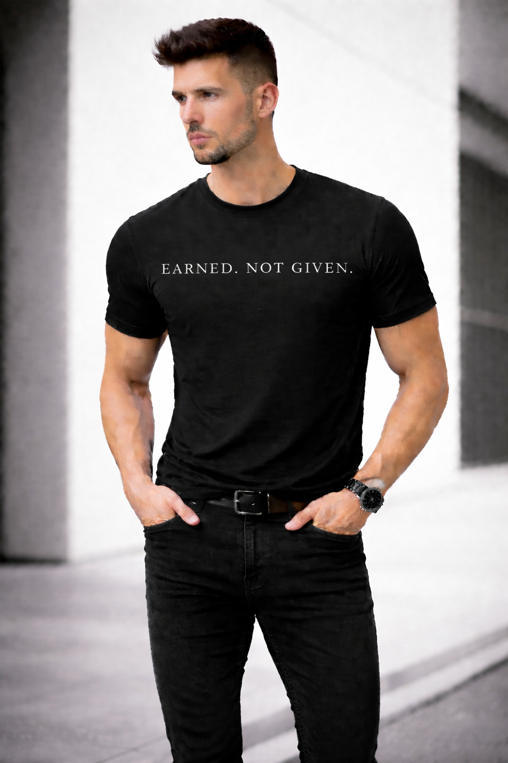 EARNED. NOT GIVEN.